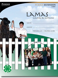 Indiana 4-H Lamas: Llamas & Alpacas, Helper's Guide